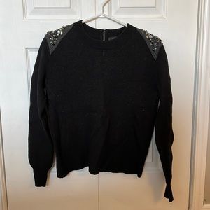 J. Crew sweater with shoulder embellishment